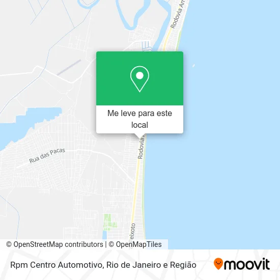 Rpm Centro Automotivo mapa