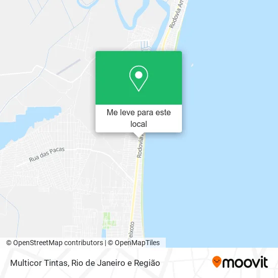 Multicor Tintas mapa