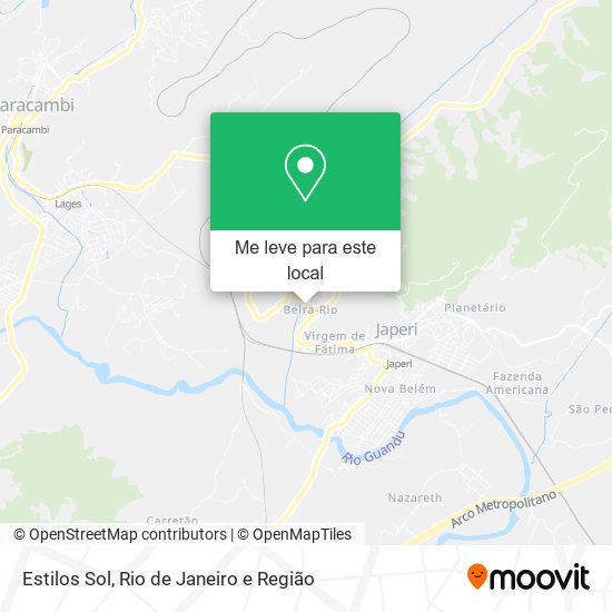 Estilos Sol mapa