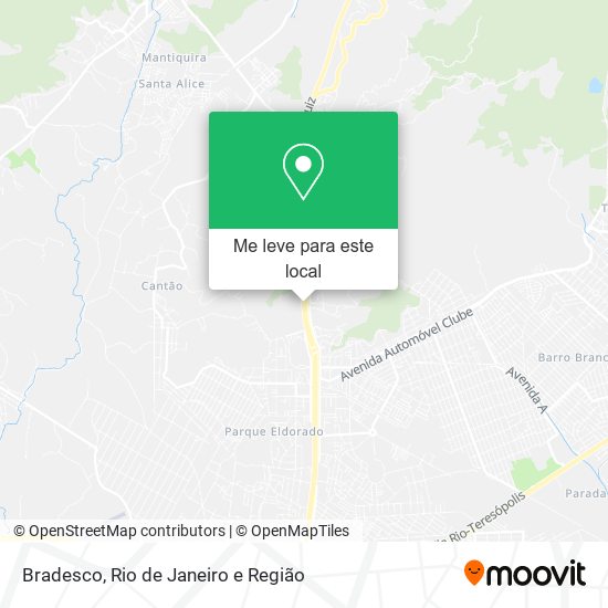 Bradesco mapa