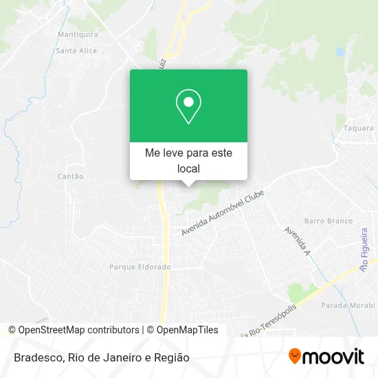 Bradesco mapa