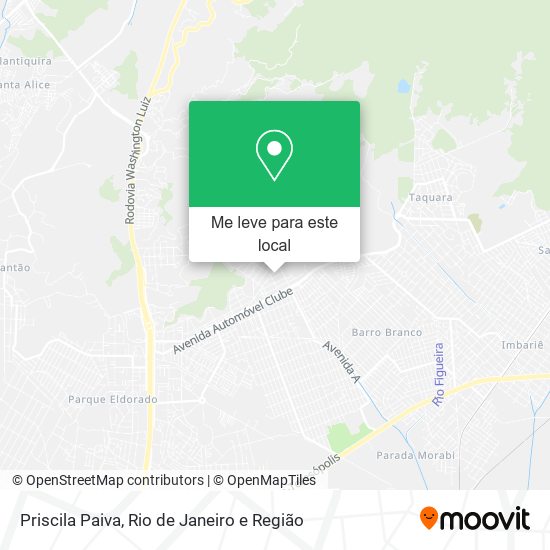 Priscila Paiva mapa