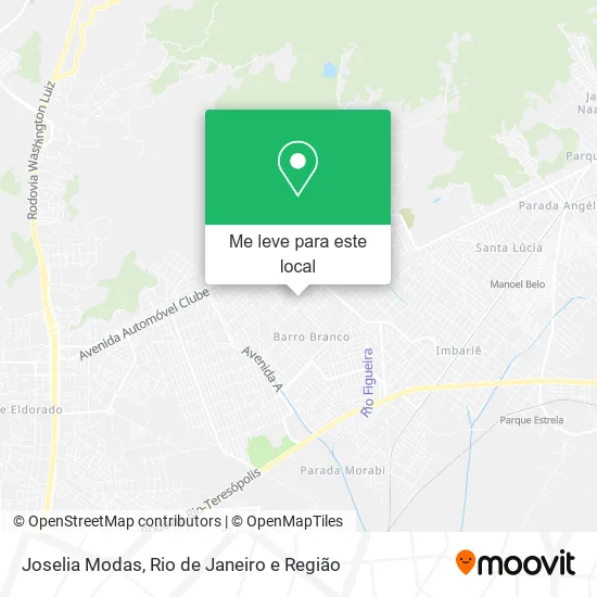 Joselia Modas mapa