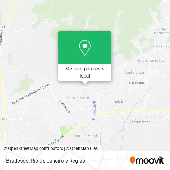 Bradesco mapa
