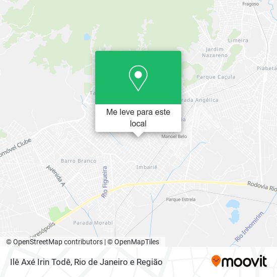 Ilê Axé Irin Todê mapa