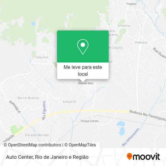 Auto Center mapa