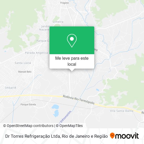 Dr Torres Refrigeração Ltda mapa