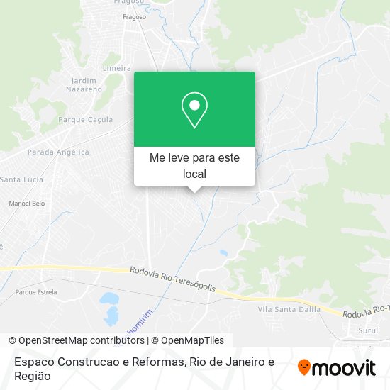 Espaco Construcao e Reformas mapa