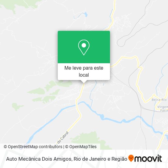 Auto Mecânica Dois Amigos mapa