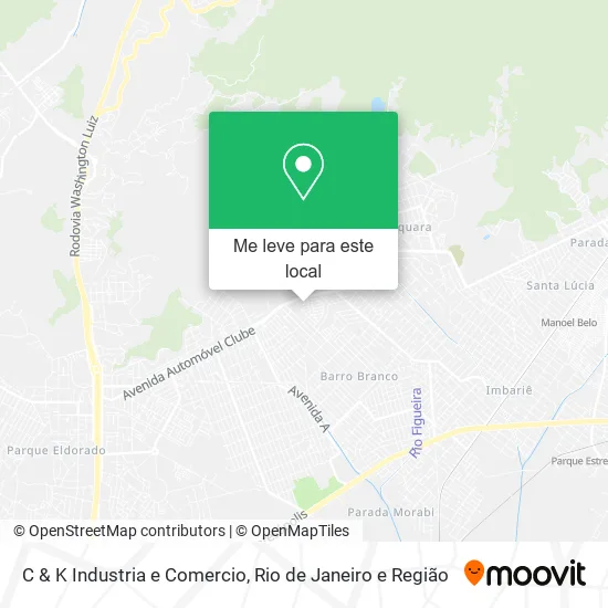 C & K Industria e Comercio mapa