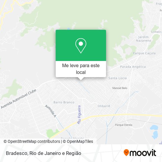 Bradesco mapa