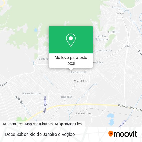 Doce Sabor mapa