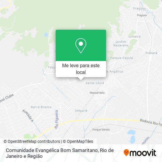 Comunidade Evangélica Bom Samaritano mapa
