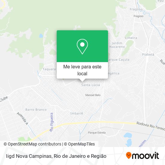 Iigd Nova Campinas mapa