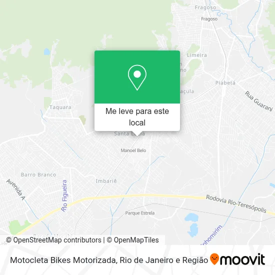 Motocleta Bikes Motorizada mapa