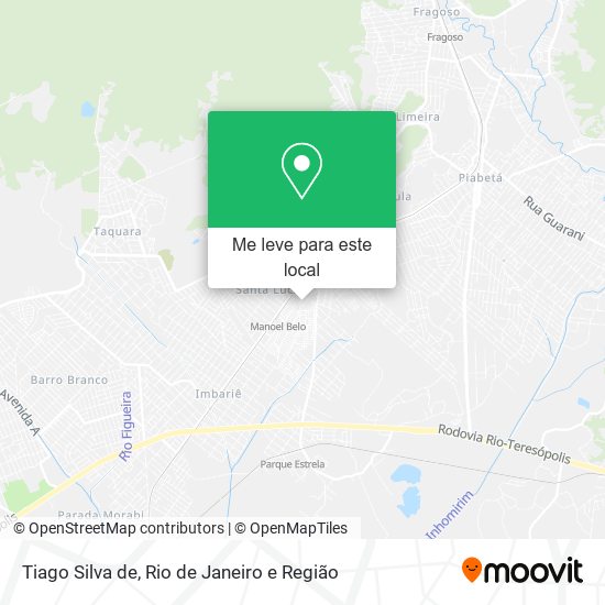 Tiago Silva de mapa