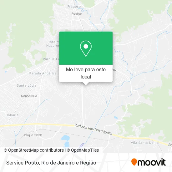 Service Posto mapa