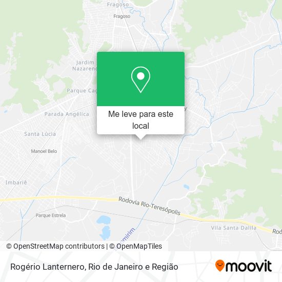 Rogério Lanternero mapa
