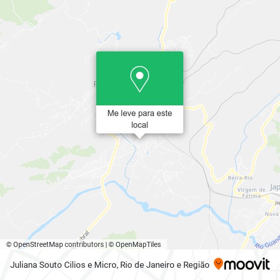 Juliana Souto Cilios e Micro mapa