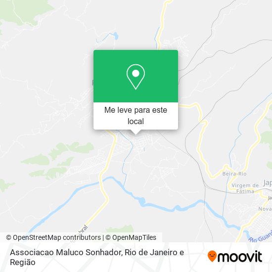 Associacao Maluco Sonhador mapa