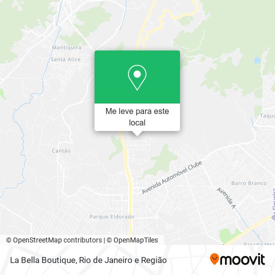 La Bella Boutique mapa