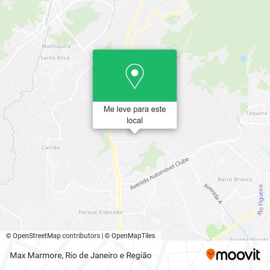 Max Marmore mapa