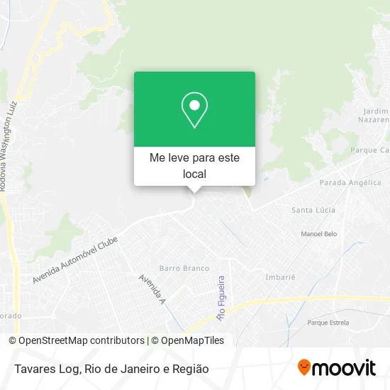Tavares Log mapa