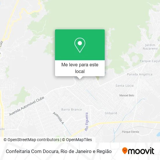 Confeitaria Com Docura mapa