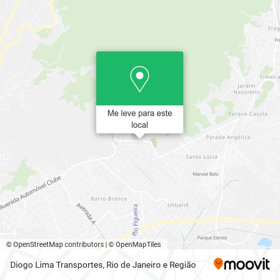 Diogo Lima Transportes mapa