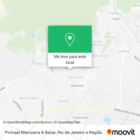 Primael Mercearia & Bazar mapa
