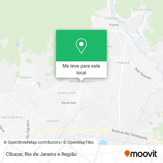 Clbazar mapa