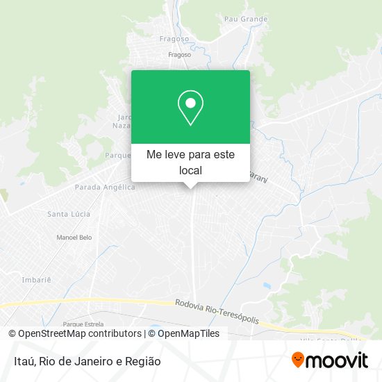 Itaú mapa