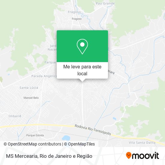 MS Mercearia mapa