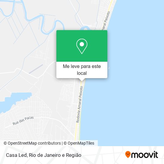 Casa Led mapa