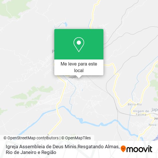 Igreja Assembleia de Deus Minis.Resgatando Almas mapa