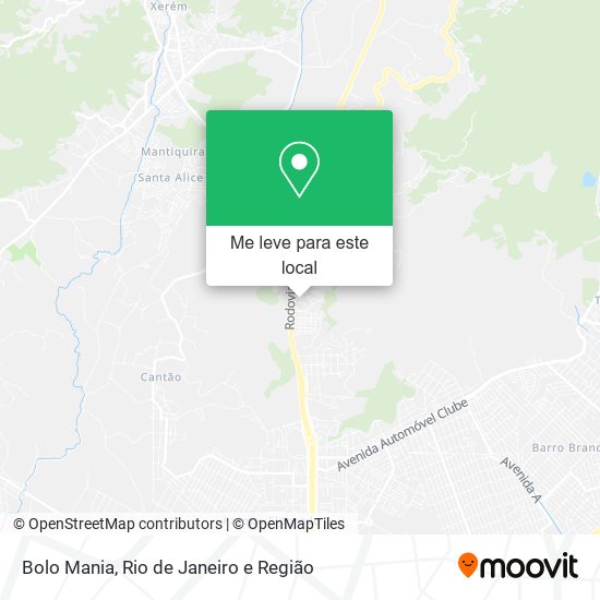 Bolo Mania mapa