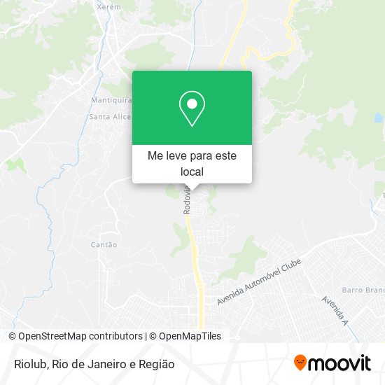 Riolub mapa