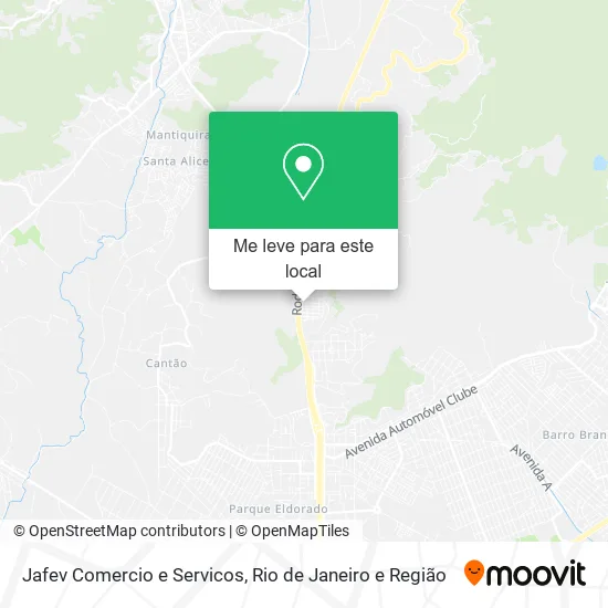 Jafev Comercio e Servicos mapa