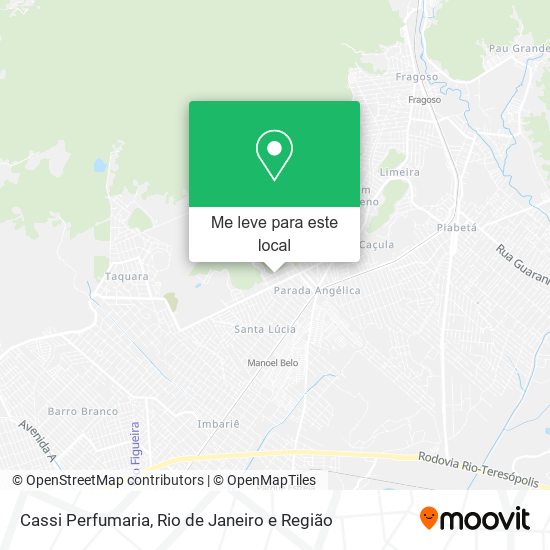 Cassi Perfumaria mapa