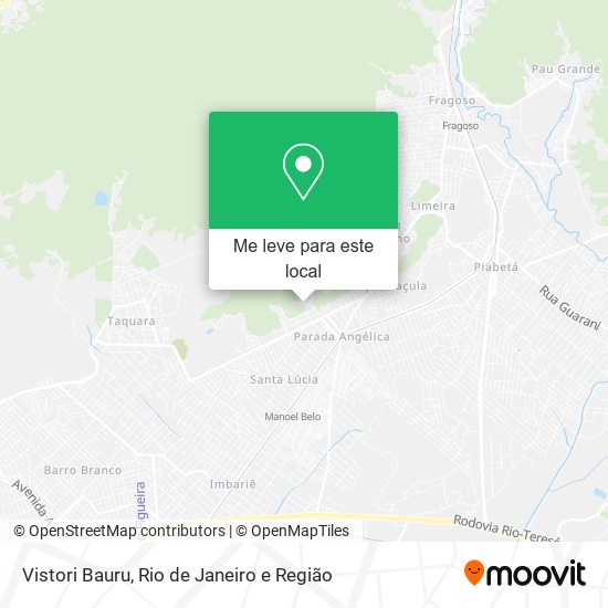Vistori Bauru mapa