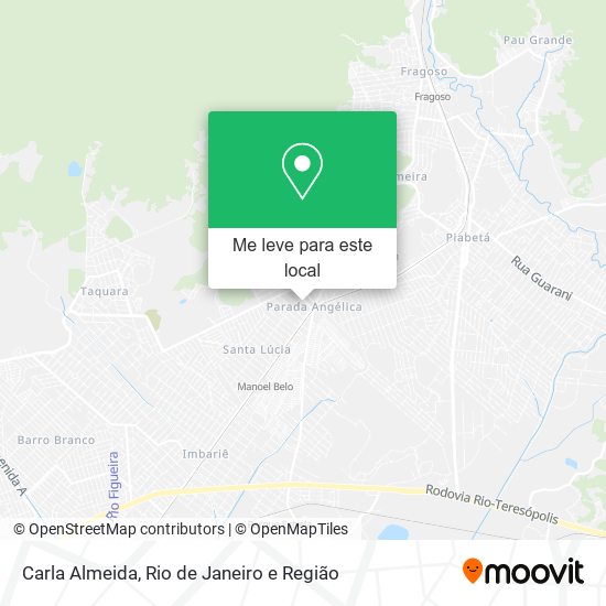 Carla Almeida mapa