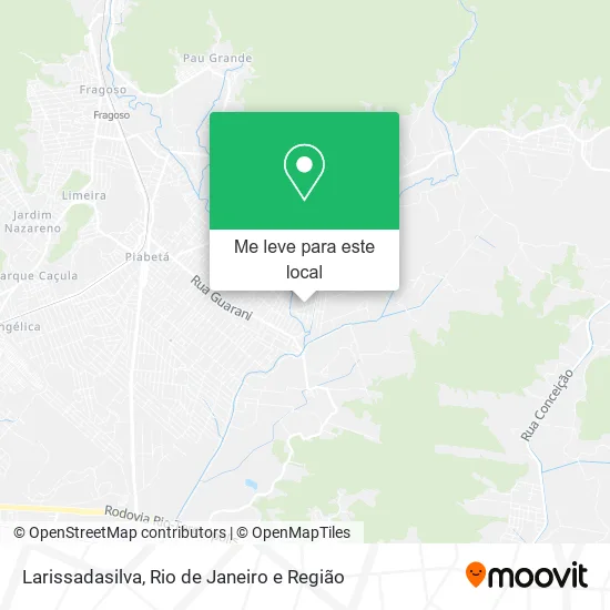 Larissadasilva mapa