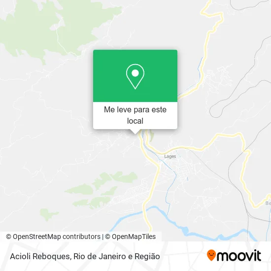Acioli Reboques mapa