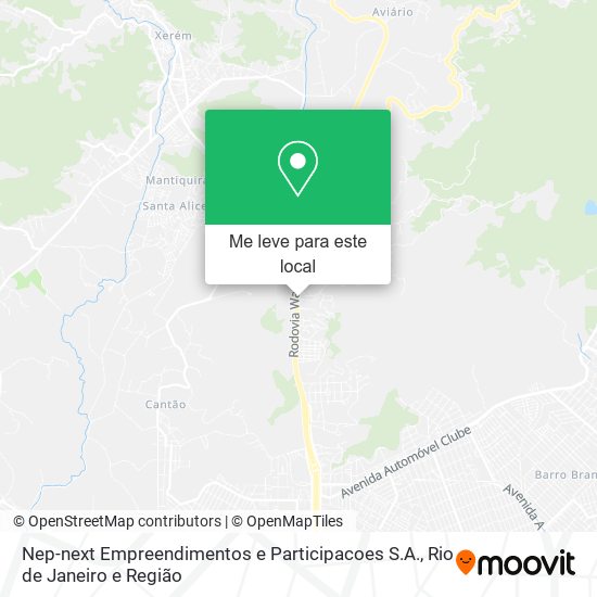 Nep-next Empreendimentos e Participacoes S.A. mapa