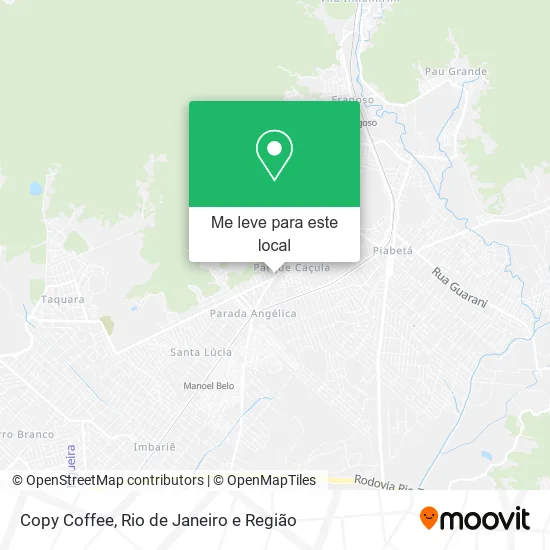 Copy Coffee mapa
