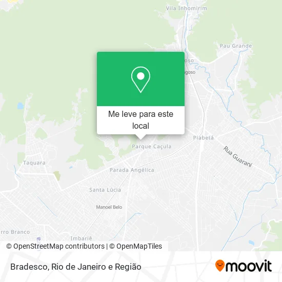 Bradesco mapa