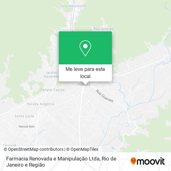 Farmacia Renovada e Manipulação Ltda mapa