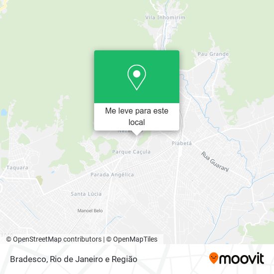 Bradesco mapa