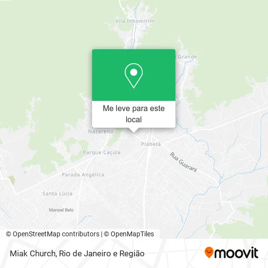 Miak Church mapa