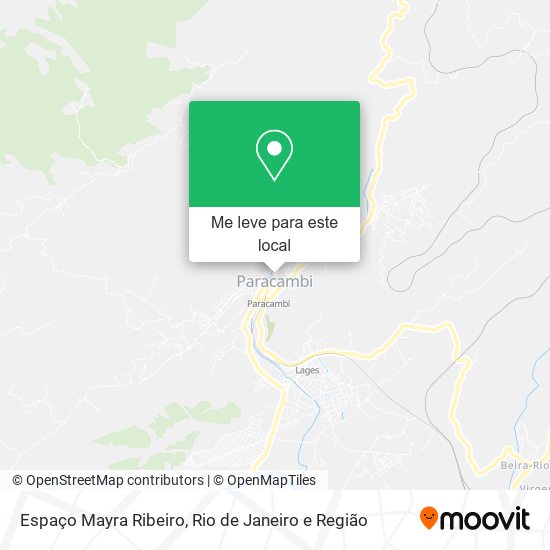 Espaço Mayra Ribeiro mapa